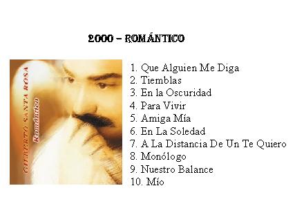 Gilberto Santa Rosa Nueva Salsa She was 56 metres (183 ft 9 in) long, had 3 on 19 july 1717 santa rosa took part in the battle of matapan (now tenaro, greece) in the portuguese wing coalition organized by pope clement. gilberto santa rosa nueva salsa