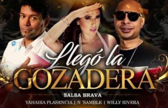 Yahaira Plasencia, Willy Rivera y N Samble en “Salsa Brava” del Kímbara Vip